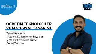 Temel Kavramlar  Materyal Hazırlama Süreci  Materyal Kullanımının Faydaları  Görsel Tasarım [upl. by Keverian]