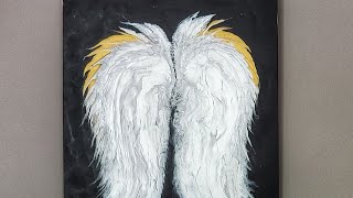 How to paint Angel Wings and beautiful thingsSOLD [upl. by Jamila]