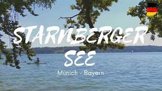 STARNBERGER SEE Bayern München Deutschland 4K  Lake Starnberger Bavaria Munich Germany  Munich 4K [upl. by Trebron]