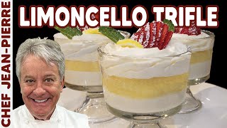 Easy Limoncello Trifle  Chef JeanPierre [upl. by Ibib60]