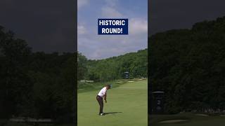 Xander Schauffeles HISTORIC record round 😱 [upl. by Georgia]