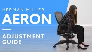 HowTo Adjust The Herman Miller Aeron Chair [upl. by Garretson]