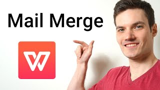 How to Mail Merge in WPS Office [upl. by Elly573]