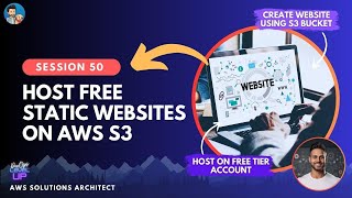 How to host a website for FREE using AWS  Static Website Hosting with S3 [upl. by Sonaj]