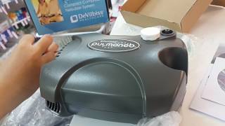 UNBOXING PULMONEB Compact Compressor Nebulizer System [upl. by Outlaw]