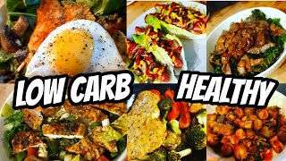 LOW CARB DINNER IDEAS  10 SIMPLE RECIPES 💙 [upl. by Sapphera161]