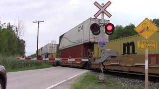 CN Train Meet In Pefferlaw [upl. by Aikal]