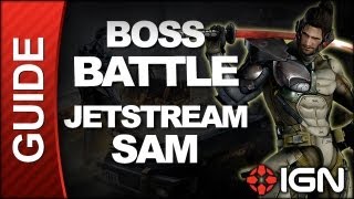 Metal Gear Rising Revengeance  Jetstream Sam Boss Fight S Ranking Revengeance Difficulty [upl. by Eldnar237]