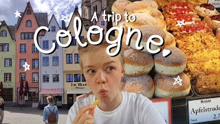 A 2 day trip to Cologne  Germany Travel Vlog [upl. by Eelnayr]