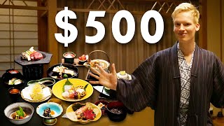 50 Vs 500 Ryokan Hotel in Hakone Japan  Kaiseki Dinner amp Onsen Experience [upl. by Niel594]