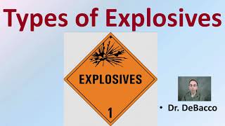 Types of Explosives [upl. by Ephraim37]