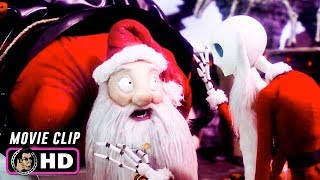 THE NIGHTMARE BEFORE CHRISTMAS Clip  Meeting Santa 1993 Disney [upl. by Ettelegna]