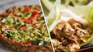 5 LowCarb Dinner Recipes To Help You Stay Fit • Tasty [upl. by Oikim13]