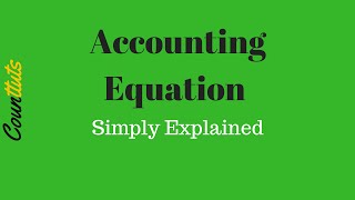 Accounting Equation Basics  Accounting For Beginners [upl. by Gregory]