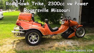 RoadHawk Trike 2300cc vw Power Dual Webers Rogersville Missouri [upl. by Avraham]