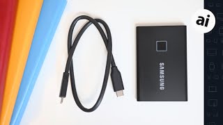 Review Samsung Portable SSD T7 Touch  The New GoTo [upl. by Ahseneuq]