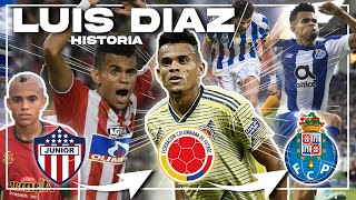 Luis Diaz su HISTORIA De ⚽Jugador Selección INDIGENA a Brillar en EUROPA [upl. by Daren]