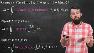 Surface Integrals  Formulas amp Applications  Vector Calculus [upl. by Seidule834]