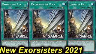 【YGOPRO】EXOSISTERS NEW SUPPORT DECK 2021 [upl. by Nyral]