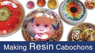 Making Resin Cabochons halfspheres [upl. by Corell952]