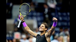 Matteo Berrettini vs Rafael Nadal Extended Highlights  US Open 2019 SF [upl. by Akin234]