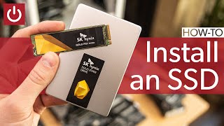 How to Install An SSD in a PC [upl. by Lianna]