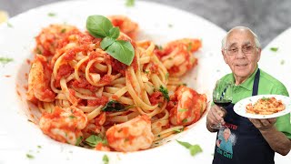 Shrimp Linguine with Tomato Sauce [upl. by Lacagnia259]