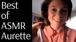 The Best of ASMR Aurette  2 Hours of SUPER Soft spoken ASMR triggers tapping whispers and more [upl. by Etsirk]