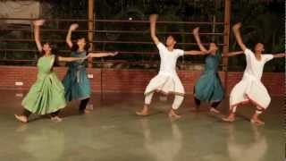 Nishrinkala Dance Academy presents Kuchipudi Basic steps [upl. by Joby675]