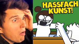 Paluten REAGIERT auf Deswegen war KUNST mein Hassfach [upl. by Caiaphas]