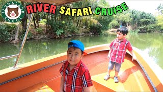 Faunaland Ecopark Ancol  Naik RIVER SAFARI CRUISE [upl. by Phenice]