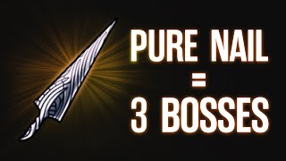 Hollow Knight ► How To Get Pure Nail In 3 Bosses [upl. by Yelhsa]