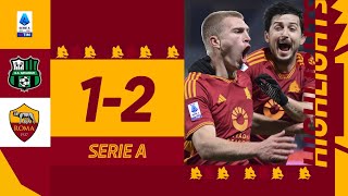 Sassuolo 12 Roma  Serie A Highlights 202324 [upl. by Baoj595]