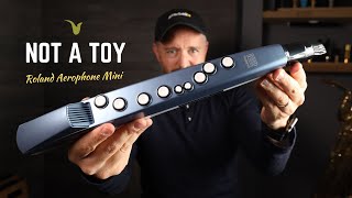 Sax in Your Pocket Roland Aerophone Mini Review [upl. by Lynad748]