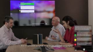 Microsoft Translator live feature in action [upl. by Yelrehs]