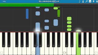 Merry Christmas Everybody  Slade Piano Tutorial [upl. by Ayekim]