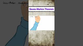 GaussMarkov Theorem  【Five Minute Econometrics】 [upl. by Rowney]