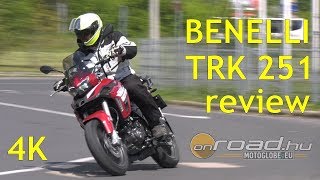 Benelli TRK 251 detailed review 4K  Onroadbike [upl. by Anialam278]