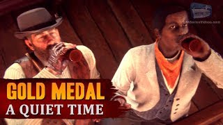 Red Dead Redemption 2  Mission 13  A Quiet Time Gold Medal [upl. by Addia]