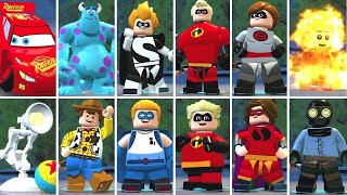 LEGO The Incredibles  All 119 Characters W Gameplay DLC Included [upl. by Dust]