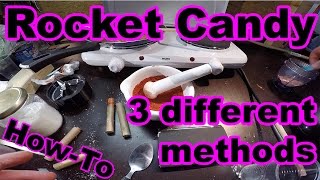 Sugar rocket propellant 3 methods [upl. by Romeyn]