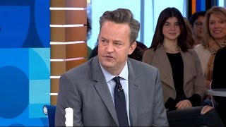 Matthew Perry opens up about The Kennedys  GMA [upl. by Leasi]