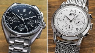 The BEST Chronographs from Affordable to 3000  Bulova Junghans Tissot Sinn Longines and MORE [upl. by Yrrat]