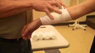 Bandaging Pressure Bandage [upl. by Branham]