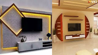 Gypsum Board TV Wall Unit Design  Gypsum Decorating Ideas  LCD TV Wall Design  TV Cabinet [upl. by Maccarone]