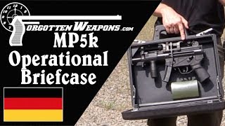 Shooting the HampK MP5K Operational Briefcase [upl. by Bendick760]