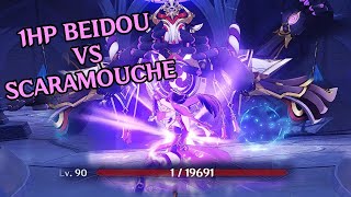 1HP BEIDOU VS SCARAMOUCHE [upl. by Nagiem983]