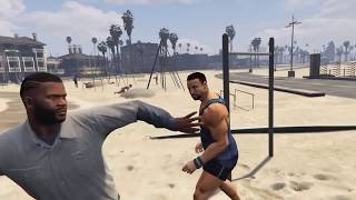 GTA 5 KO COMPILATION HARDEST KNOCKOUTS [upl. by Petrick14]