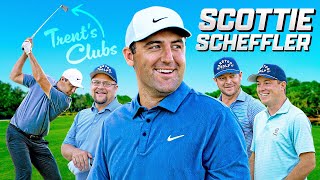 Can Scottie Scheffler Beat Us Using Trent’s Clubs [upl. by Hermann]