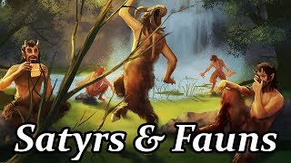 The Satyrs amp Fauns of Greek amp Roman Mythology  Greek Mythology Explained [upl. by Ahsratan]